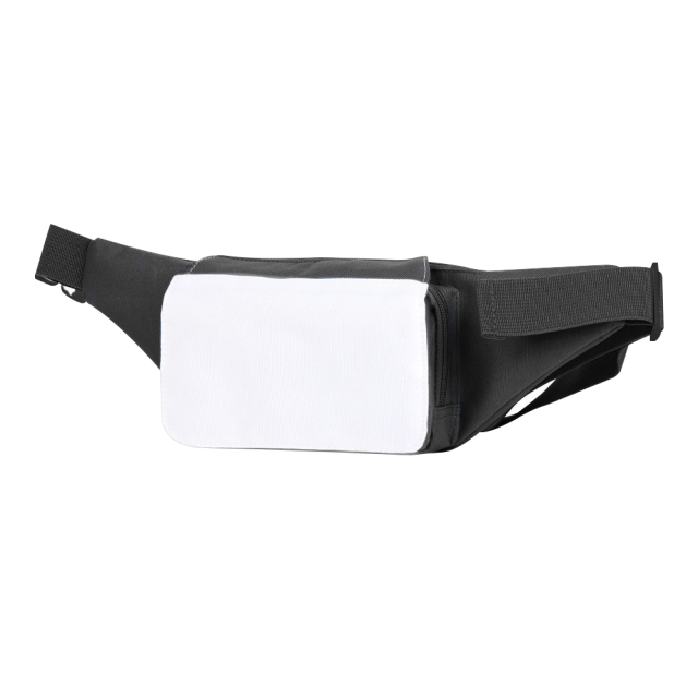 Sublimation Blank Crossbody Fanny Pack, Buckle Strap Design, Convertible Waist Bag for Custom Printing