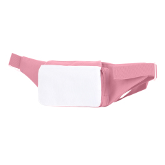 Sublimation Blank Crossbody Fanny Pack, Buckle Strap Design, Convertible Waist Bag for Custom Printing