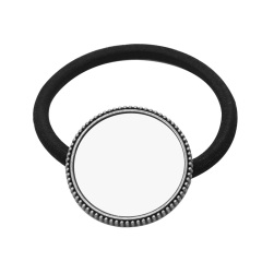 Sublimation Metal Hair Tie DIY Printable Hair Elastic 4 Colors to choose Custom Hair Accessory for Girls and Women