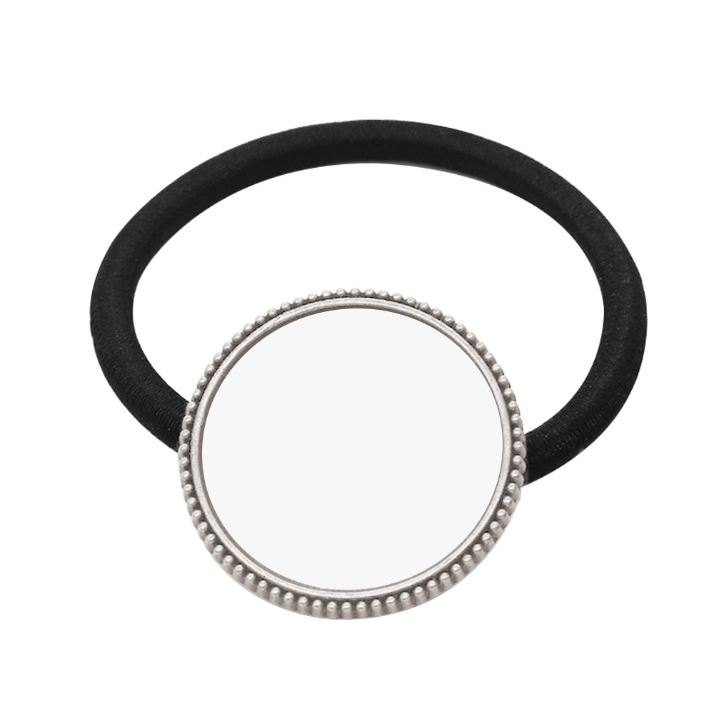 Sublimation Metal Hair Tie DIY Printable Hair Elastic 4 Colors to choose Custom Hair Accessory for Girls and Women