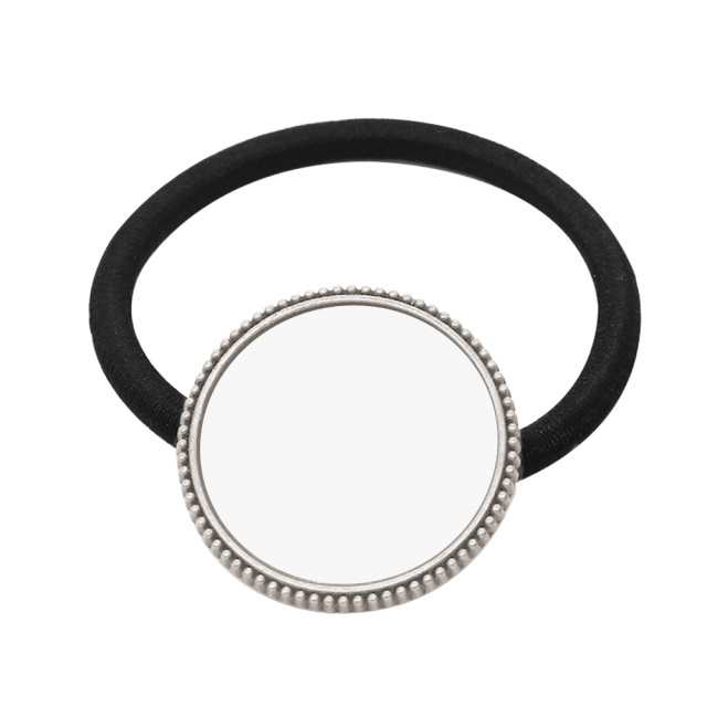 Sublimation Metal Hair Tie DIY Printable Hair Elastic 4 Colors to choose Custom Hair Accessory for Girls and Women