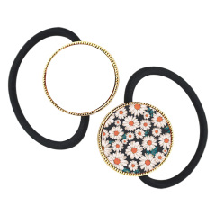 Sublimation Metal Hair Tie DIY Printable Hair Elastic 4 Colors to choose Custom Hair Accessory for Girls and Women