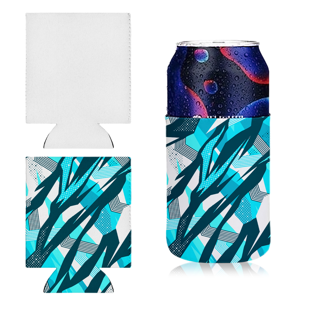 Sublimation Neoprene Blank Can Cooler, Custom Print Can Sleeve Insulated Beverage Sleeve for Coke/Pepsi, Custom Print Koozie for Parties