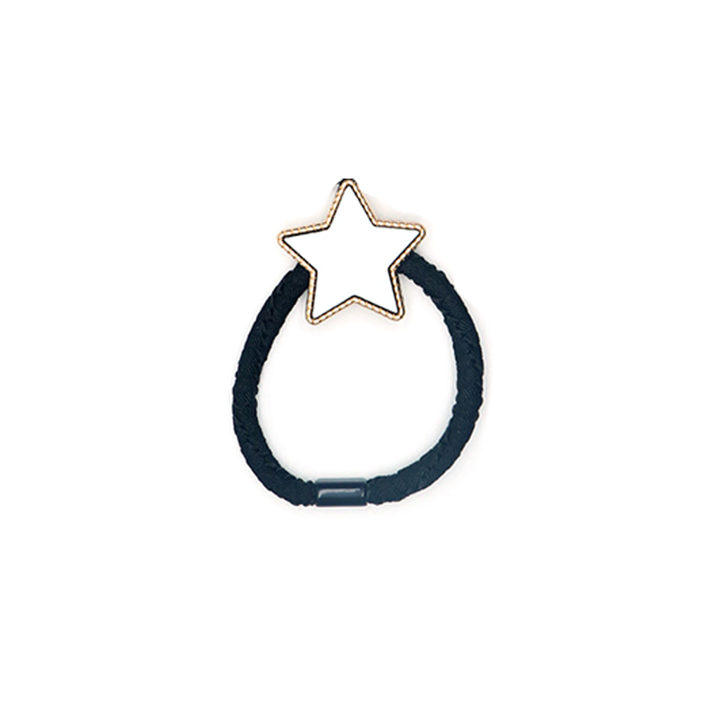 Sublimation Metal Hair Tie Custom Hair Elastic Multiple Shapes to choose Custom Hair Accessory for Girls and Women