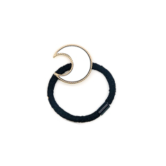 Sublimation Metal Hair Tie Custom Hair Elastic Multiple Shapes to choose Custom Hair Accessory for Girls and Women