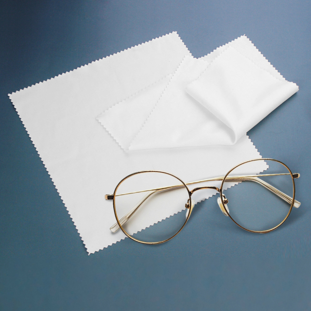 Sublimation Blank Microfiber Glass Cleaning Cloth, Double-Sided Printable, Multi-Purpose for Glasses/Camera/Phone/Computer Screen