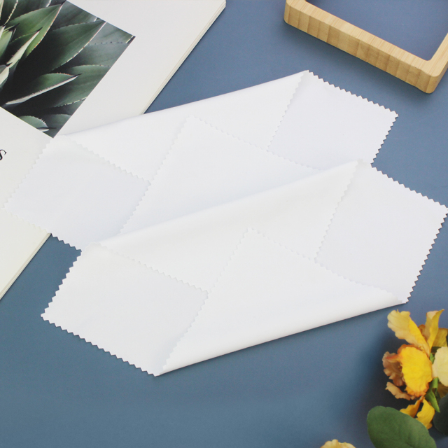 Sublimation Blank Microfiber Glass Cleaning Cloth, Double-Sided Printable, Multi-Purpose for Glasses/Camera/Phone/Computer Screen