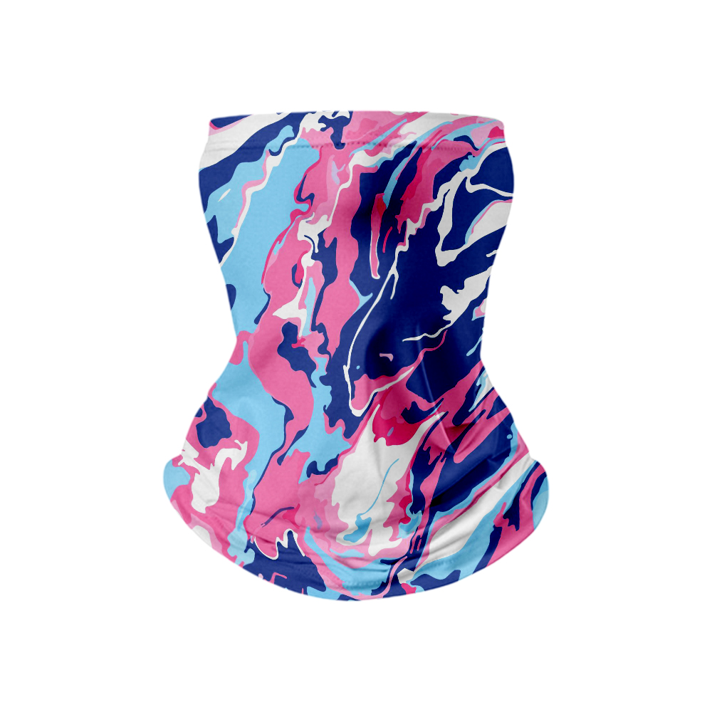 Sublimation Blank Sports Multifunctional Headscarf Polyester Material Scarf 10+ Ways to Wear as Headscarf/Scarf/Hairband/Wristband/Dust Mask