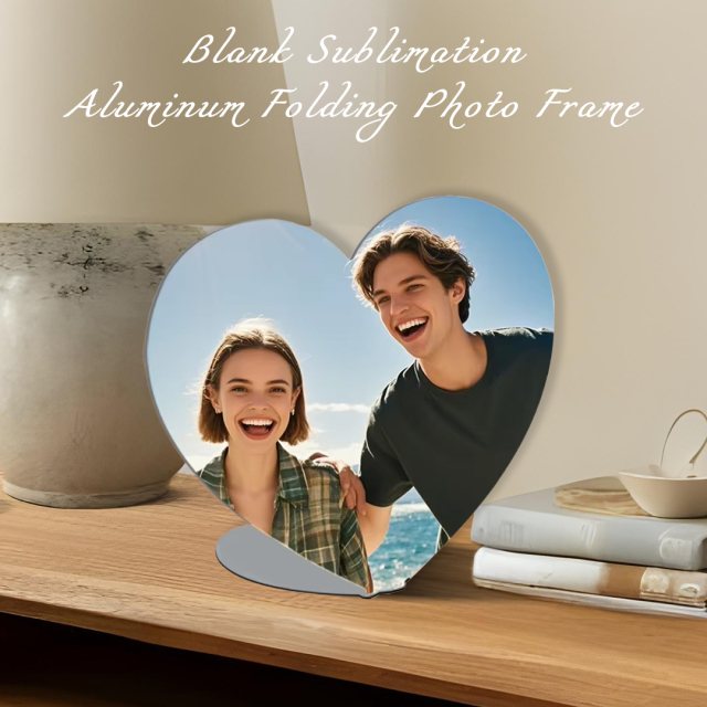 Sublimation Foldable Aluminum Panel Photo Frame - Lightweight, Durable & Portable Heat Transfer Aluminum Photo Frame OEM Photo Frames