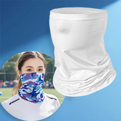 Sublimation Blank Sports Multifunctional Headscarf Polyester Material Scarf 10+ Ways to Wear as Headscarf/Scarf/Hairband/Wristband/Dust Mask