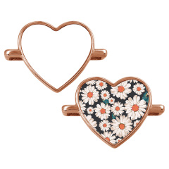 Sublimation Blank Metal Watch Band Buckle DIY Custom Watch Band Decoration Watch Band Clasps Watch Strap Clasps Customization Ready