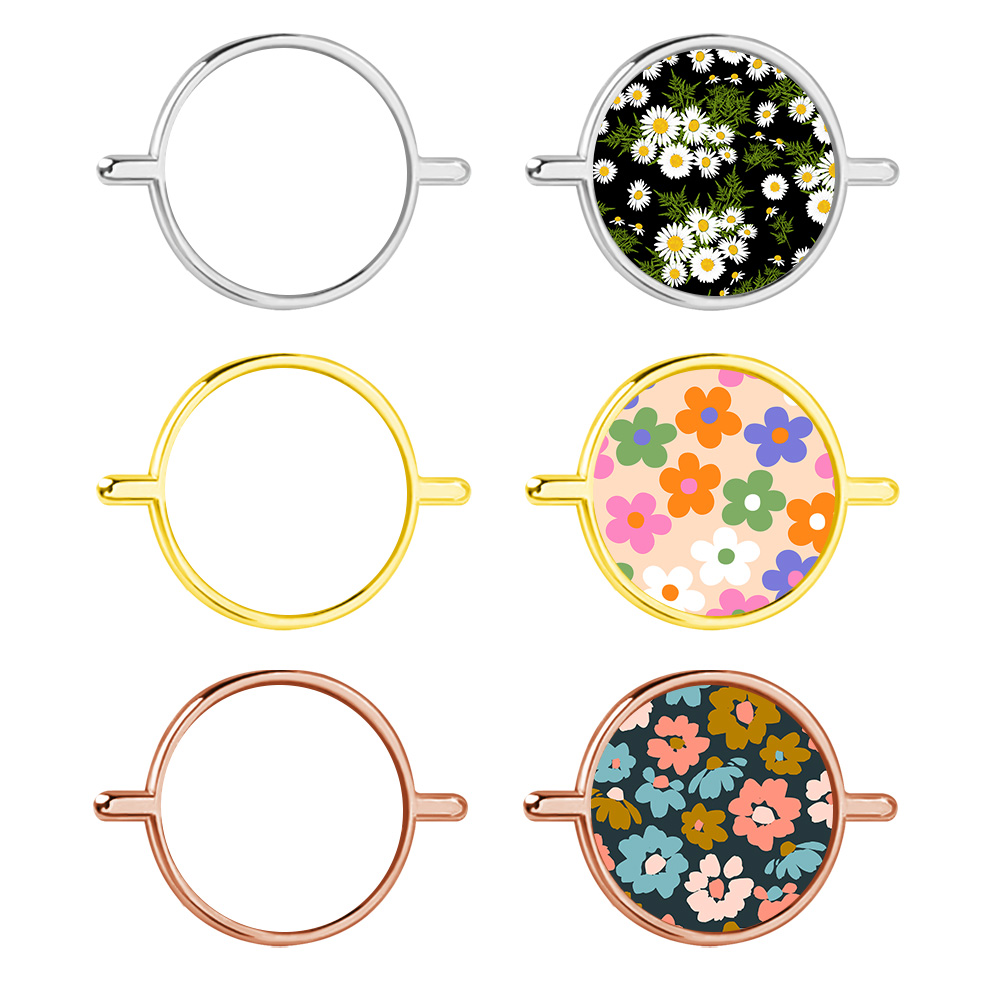 Sublimation Blank Metal Watch Band Buckle DIY Custom Watch Band Decoration Watch Band Clasps Watch Strap Clasps Customization Ready