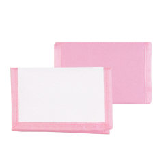 Sublimation Foldable Wallet Polyester Wallet Blank DIY Wallet Custom Printing Creative Gift Promotional for Men and Women