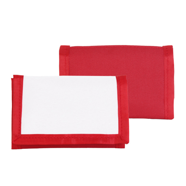 Sublimation Foldable Wallet Polyester Wallet Blank DIY Wallet Custom Printing Creative Gift Promotional for Men and Women