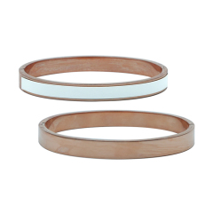 Sublimation Blank Metal Bracelet - PU Leather Panel for Printing, Open & Closed Styles Jewelry for Girls and Women