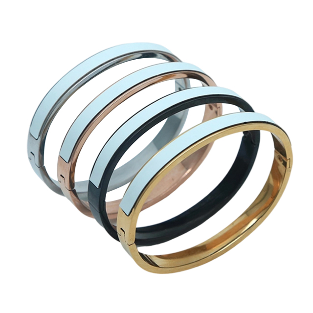 Sublimation Blank Metal Bracelet - PU Leather Panel for Printing, Open & Closed Styles Jewelry for Girls and Women