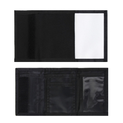 Sublimation Foldable Wallet Polyester Wallet Blank DIY Wallet Custom Printing Creative Gift Promotional for Men and Women