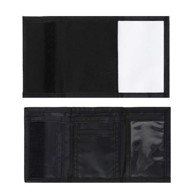 Sublimation Foldable Wallet Polyester Wallet Blank DIY Wallet Custom Printing Creative Gift Promotional for Men and Women