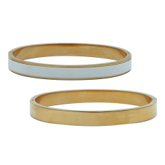 Sublimation Blank Metal Bracelet - PU Leather Panel for Printing, Open & Closed Styles Jewelry for Girls and Women