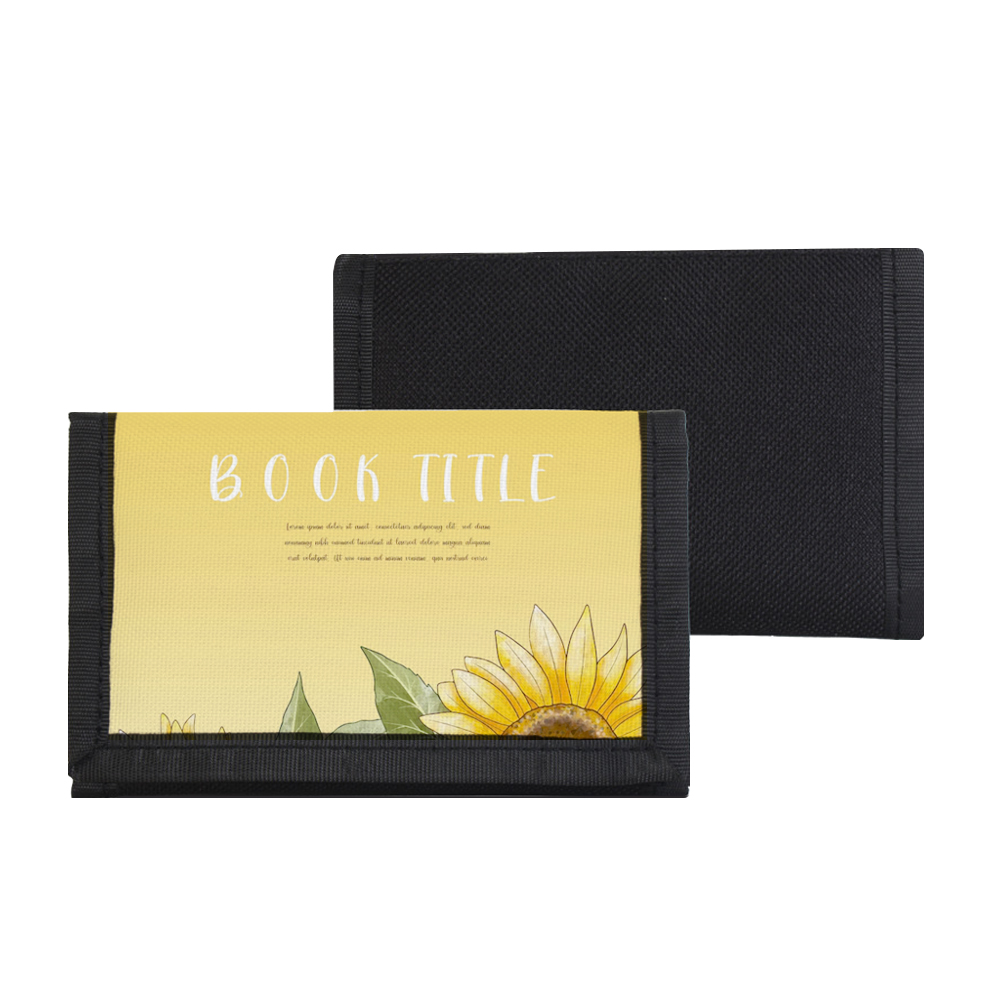 Sublimation Foldable Wallet Polyester Wallet Blank DIY Wallet Custom Printing Creative Gift Promotional for Men and Women