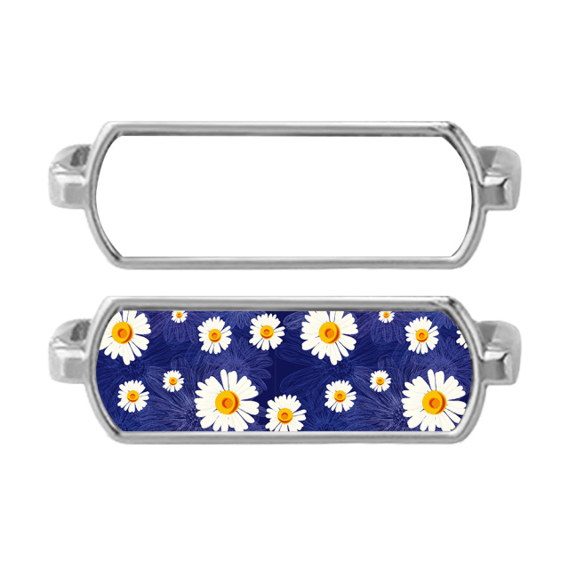 Sublimation Blank Metal Watch Band Buckle DIY Custom Watch Band Decoration Watch Band Clasps Watch Strap Clasps Customization Ready