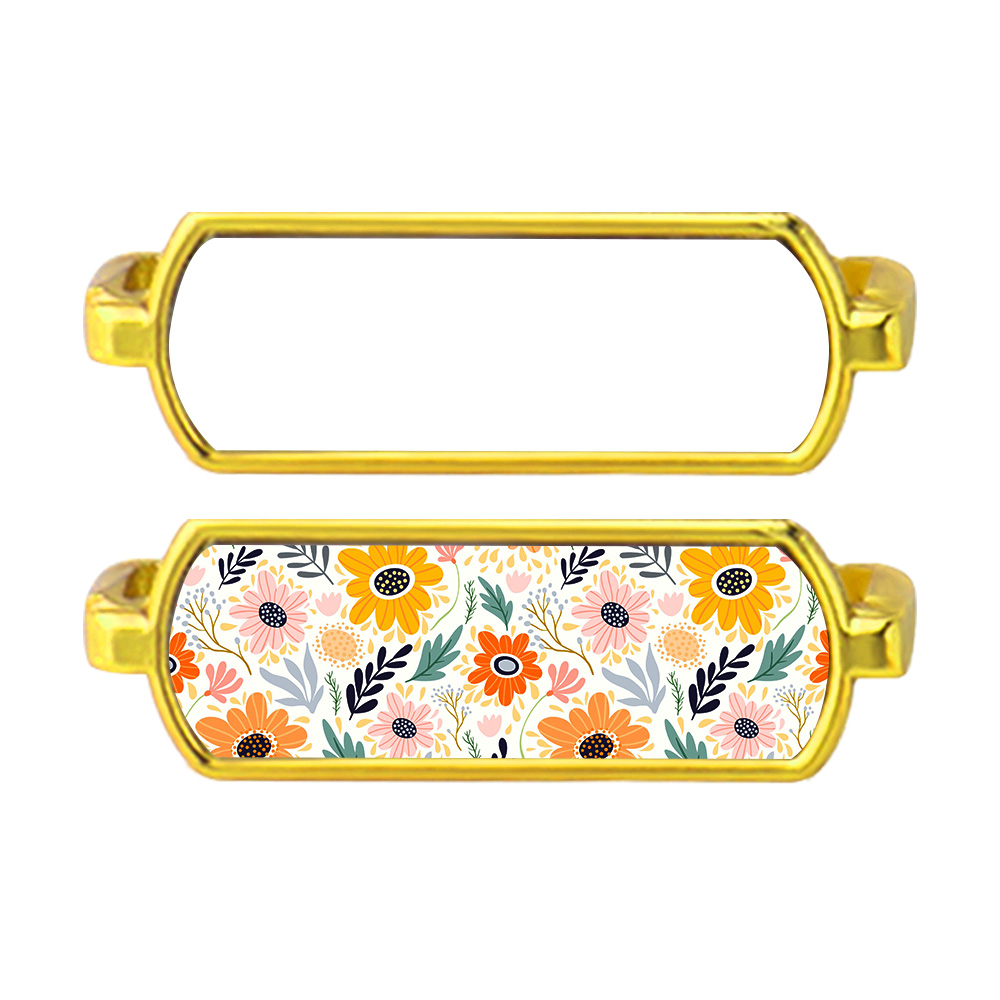 Sublimation Blank Metal Watch Band Buckle DIY Custom Watch Band Decoration Watch Band Clasps Watch Strap Clasps Customization Ready