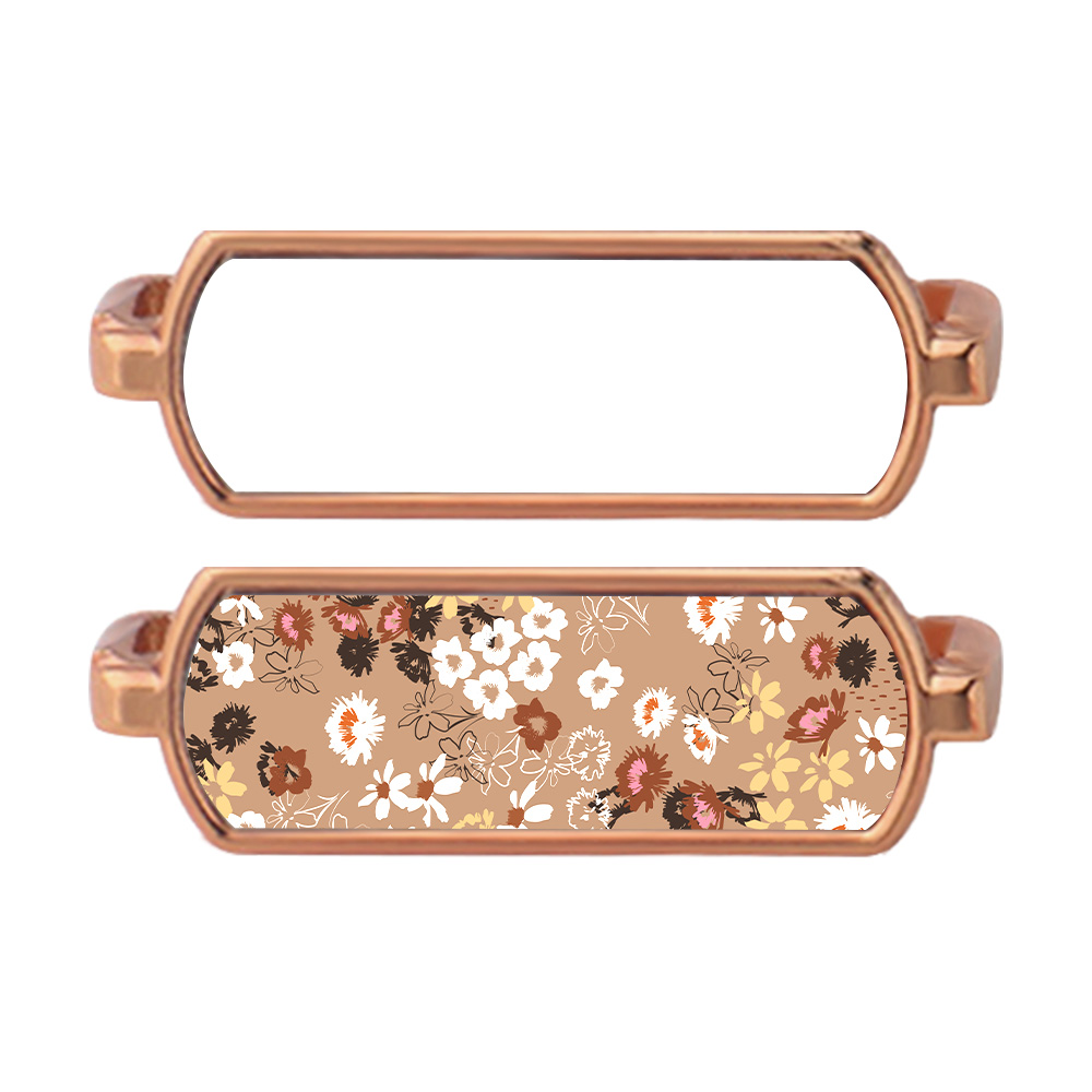 Sublimation Blank Metal Watch Band Buckle DIY Custom Watch Band Decoration Watch Band Clasps Watch Strap Clasps Customization Ready