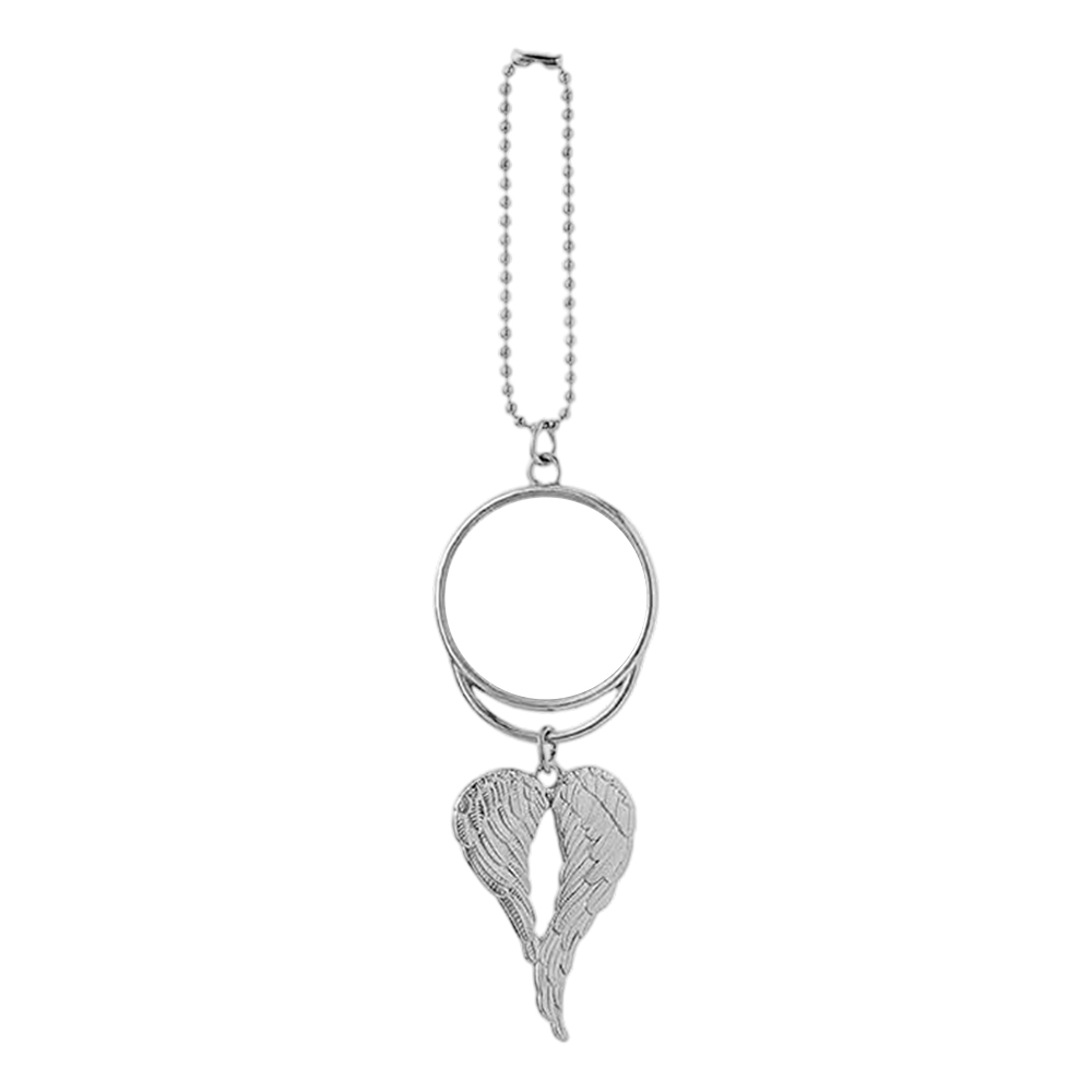 Sublimation Blank Metal Car Charms - Zinc Alloy, Multiple Styles for Custom Printing Stylish Car Ornaments Personalized Car Pendants