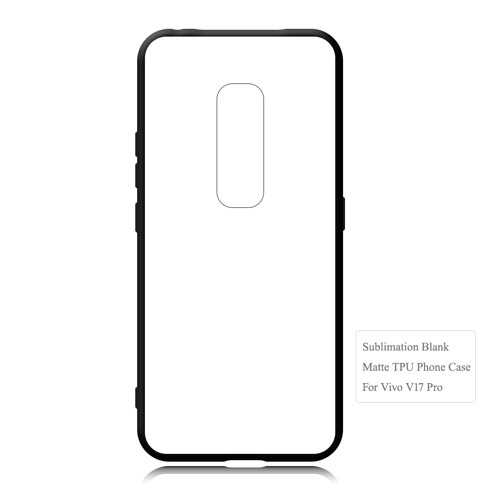 Smooth Sides!!! For Vivo V Series V17 Pro, V15, V25, V21E 5G, V20, V20SE, V21, V19 Sublimation 2D TPU Phone Case Cover With Aluminum Sheet for Printing
