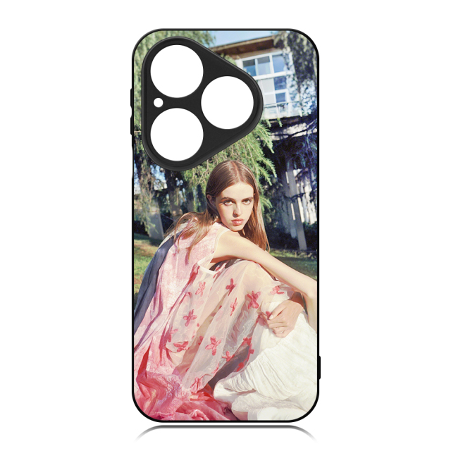 For Huawei Pura 80 Series, Pura 70 Series Sublimation Blank Rubber 2D TPU Phone Case Cover with Aluminum Sheet