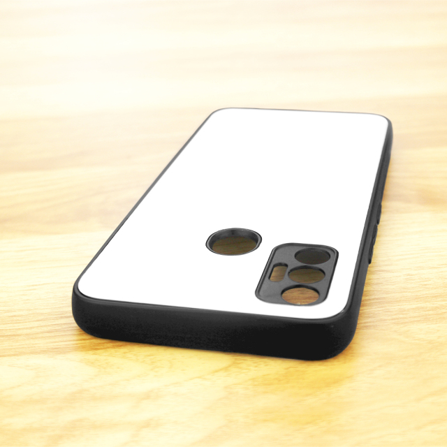 Smooth Sides!!! For Tecno Spark 7 Series Sublimation 2D TPU Silicone Phone Case Cover With Aluminum Insert