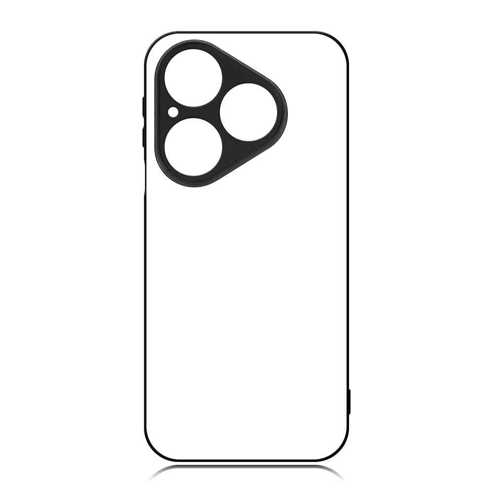 For Huawei Pura 80 Series, Pura 70 Series Sublimation Blank Rubber 2D TPU Phone Case Cover with Aluminum Sheet