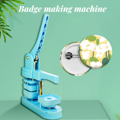 Trending Now! Sublimation Portable Manual Plastic Badges/Pins Making Machine Complete Set