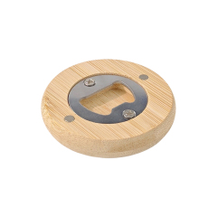 Sublimation Round Bamboo Wood Bottle Opener - Heat Transfer Printable Base Creative Gifts Brands Promotional