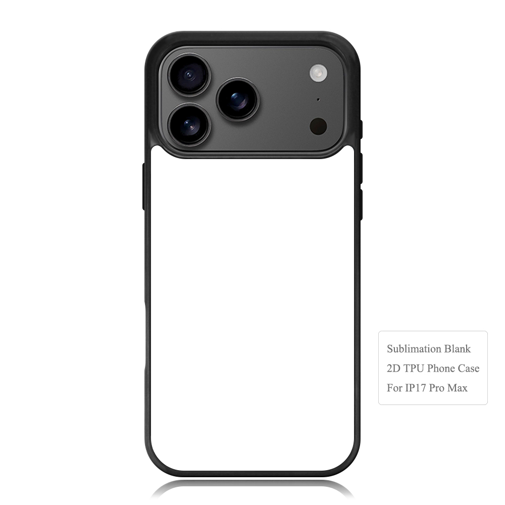 New Arrival Sublimation 2D TPU Phone Case for iPhone 17 Series, DIY Shell With Aluminum Sheet for iPhone 17, ip 17 pro, ip17 Air, ip17 Pro Max