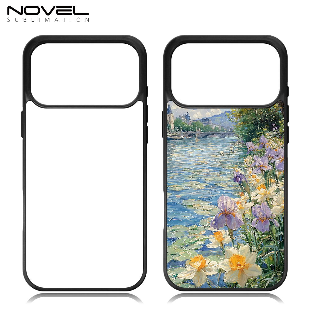 New Arrival Sublimation 2D TPU Phone Case for iPhone 17 Series, DIY Shell With Aluminum Sheet for iPhone 17, ip 17 pro, ip17 Air, ip17 Pro Max