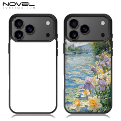 New Arrival Sublimation 2D TPU Phone Case for iPhone 17 Series, DIY Shell With Aluminum Sheet for iPhone 17, ip 17 pro, ip17 Air, ip17 Pro Max