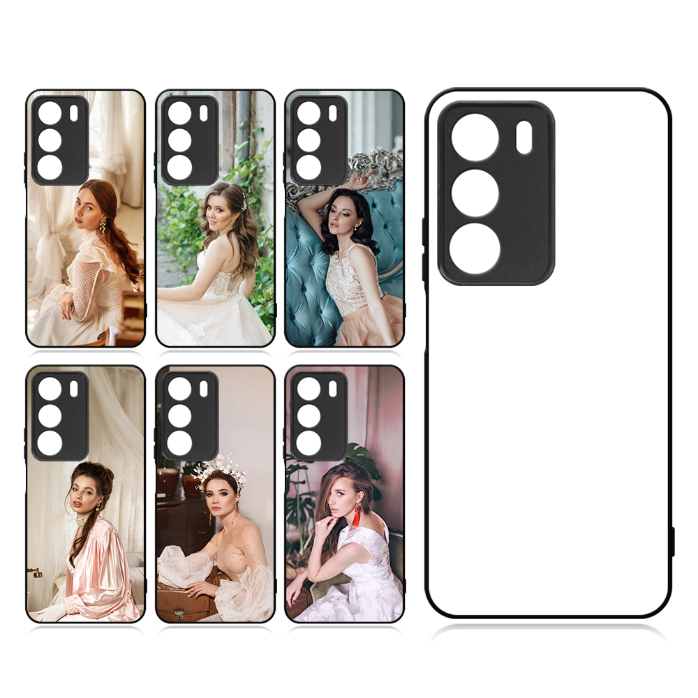 For Realme C63 4G, C65 4G,C75 4G Sublimation Blank Rubber 2D TPU Phone Case Phone Cover