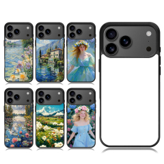 New Arrival Sublimation 2D TPU Phone Case for iPhone 17 Series, DIY Shell With Aluminum Sheet for iPhone 17, ip 17 pro, ip17 Air, ip17 Pro Max