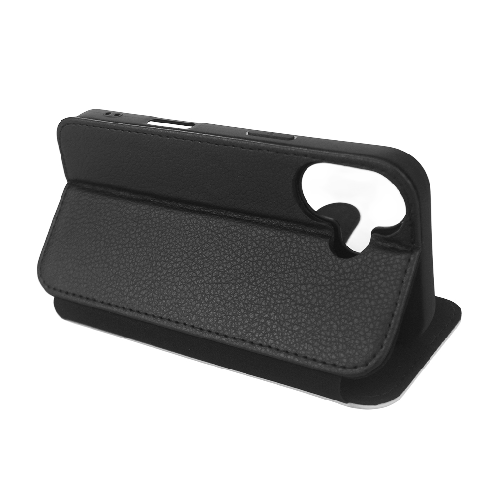 Sublimation Blank PU Leather Flip Phone Case for iPhone 17, 16 Series,iPhone Series TPU Inside Wallet with Card Holder and Stand