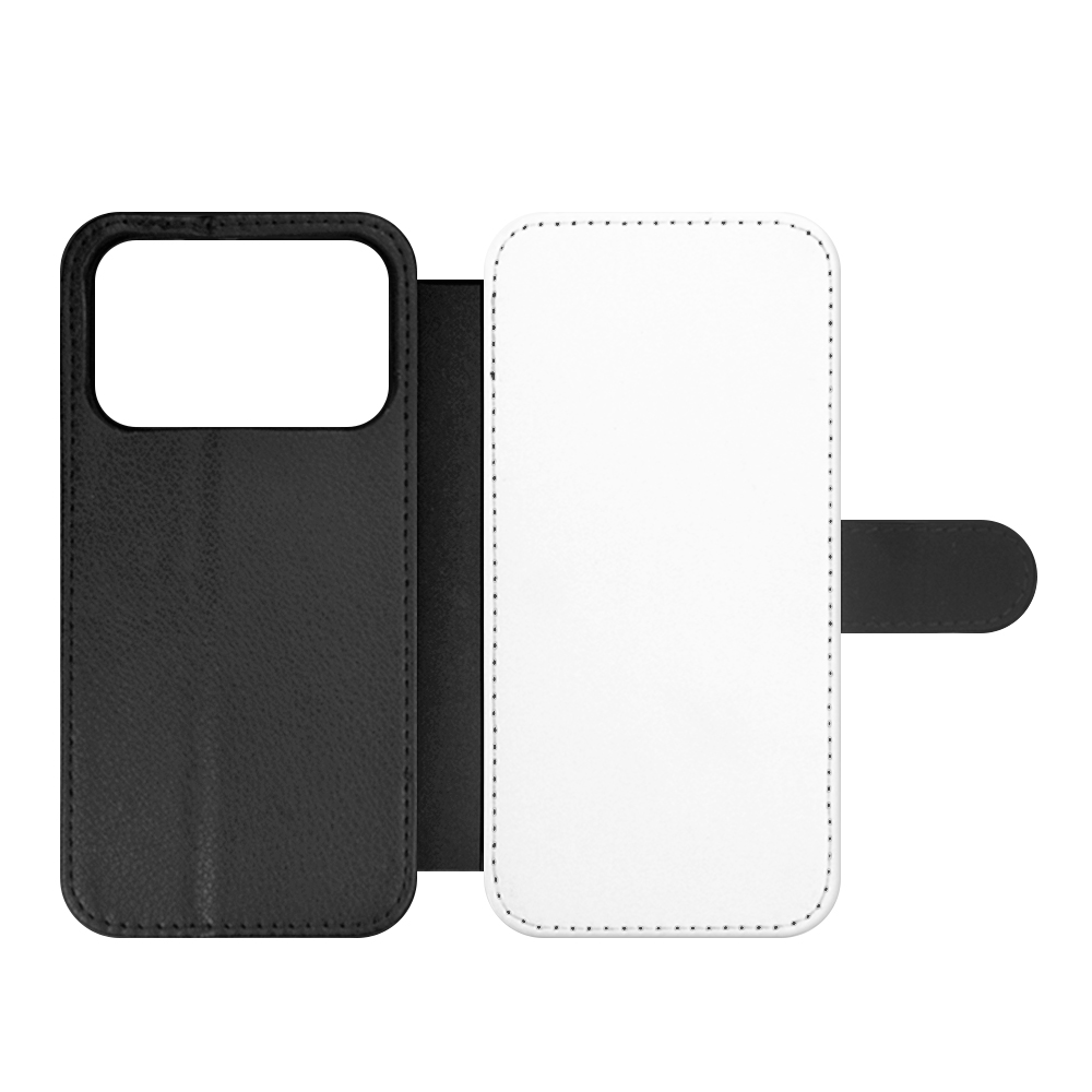 Sublimation Blank PU Leather Flip Phone Case for iPhone 17, 16 Series,iPhone Series TPU Inside Wallet with Card Holder and Stand