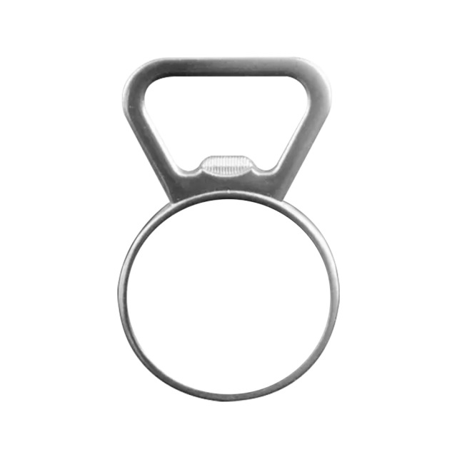 Sublimation Blank Metal Bottle Opener Fridge Magnet Metal Opener Blank Insert for Custom Printing
