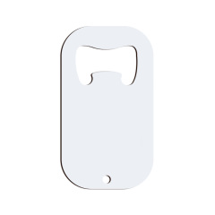 Sublimation Blank Stainless Steel Bottle Opener Lightweight Portable Custom DIY Opener - 6 Shapes, Double-Sided Printable