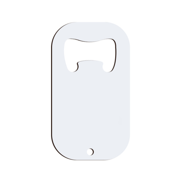Sublimation Blank Stainless Steel Bottle Opener Lightweight Portable Custom DIY Opener - 6 Shapes, Double-Sided Printable
