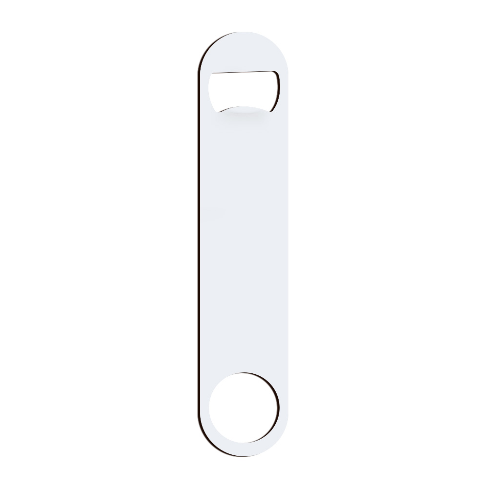 Sublimation Blank Stainless Steel Bottle Opener Lightweight Portable Custom DIY Opener - 6 Shapes, Double-Sided Printable