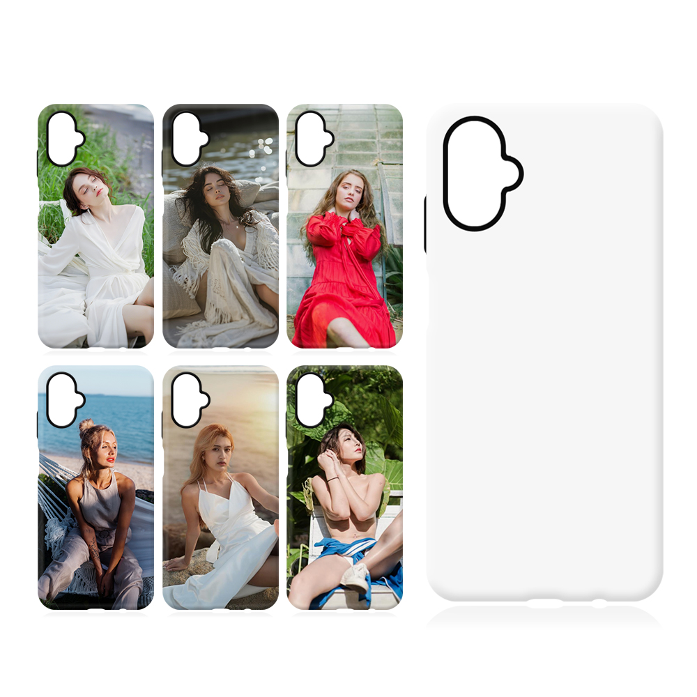 New Arrival 3D 2in1 Film Case Sublimation Cover Customized DIY Cell Phone Case for Samsung A36,A56,A06,A26,A03S,A14,A23, Samsung A Series