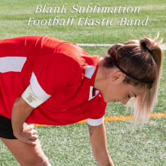 New Arrival Sublimation Football Elastic Band Nylon Elastic Band Customize Football Accessories