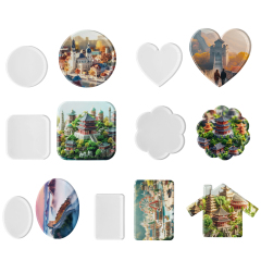 Sublimation Acrylic Fridge Magnets - Decorative Refrigerator Magnet with Adhesive Backing Magnets, Photo Magnet Frames for Refrigerator