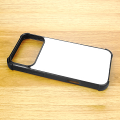 Anti-Shock! For iPhone 17 Series Four Corner Anti-drop 2D TPU Phone Case Phone Cover With Metal Insert For Sublimation Printing