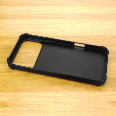 Anti-Shock! For iPhone 17 Series Four Corner Anti-drop 2D TPU Phone Case Phone Cover With Metal Insert For Sublimation Printing